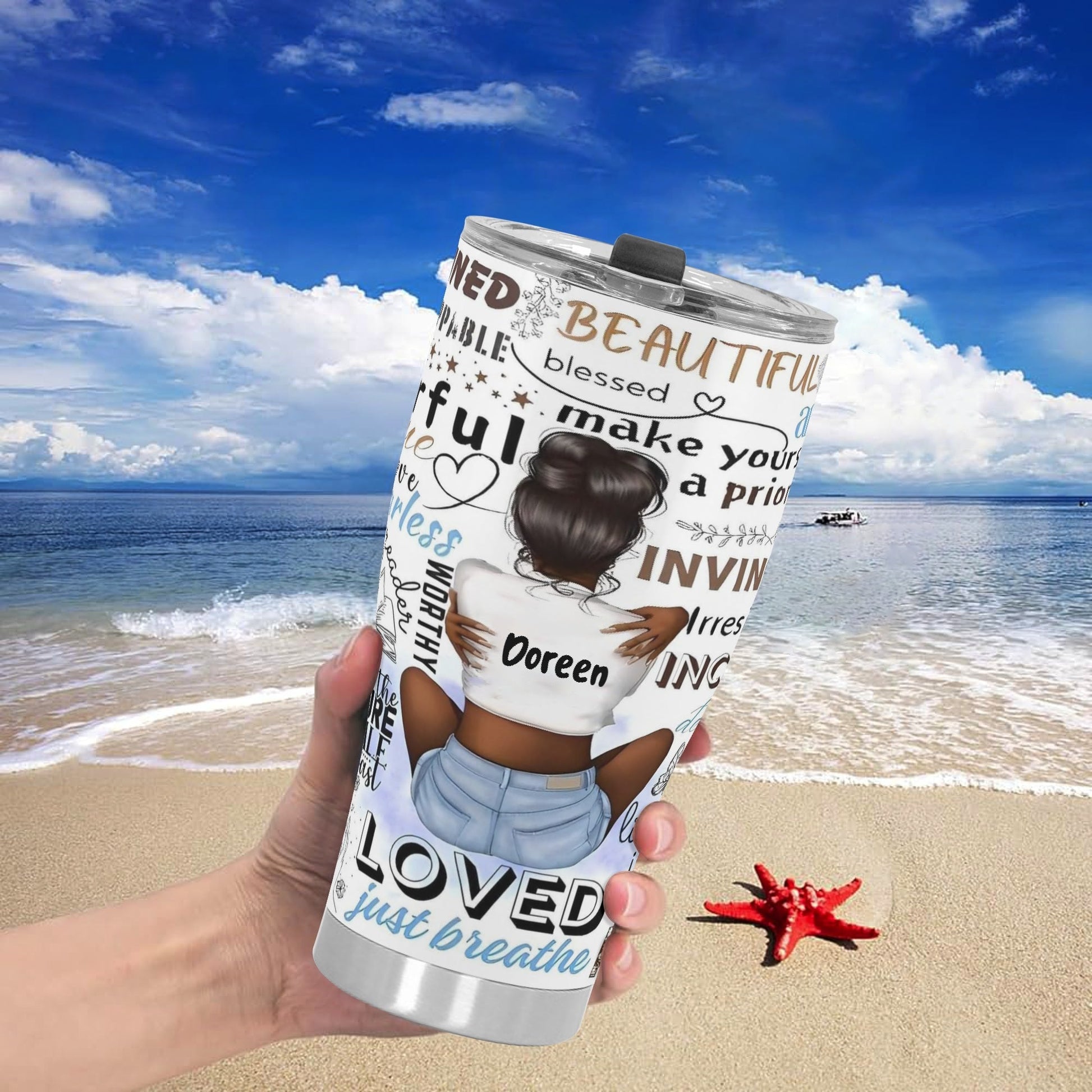 Personalized Name Tumbler • Custom Inspirational Gift - De Krys