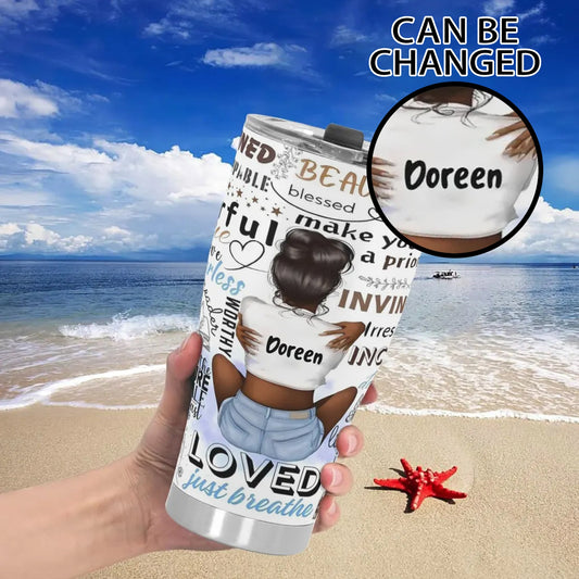 Personalized Name Tumbler • Custom Inspirational Gift - De Krys
