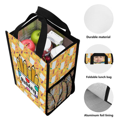 Personalized Photo Lunch Tote for Kids | Bookworm Lunch Bag - De Krys