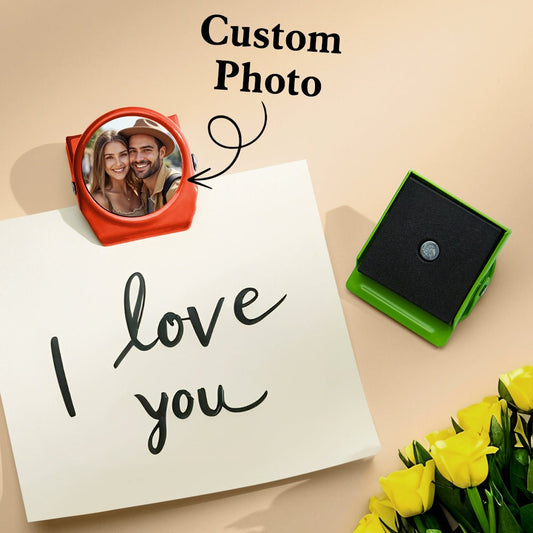Personalized Photo Magnetic Memo Clip – Fridge & Desk Holder - De Krys