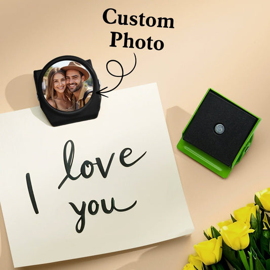 Personalized Photo Magnetic Memo Clip – Fridge & Desk Holder - De Krys