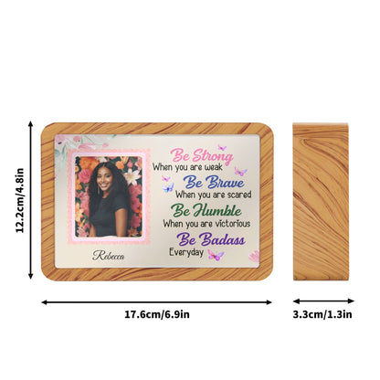 Personalized Photo Plaque • Custom Motivational Gift - De Krys