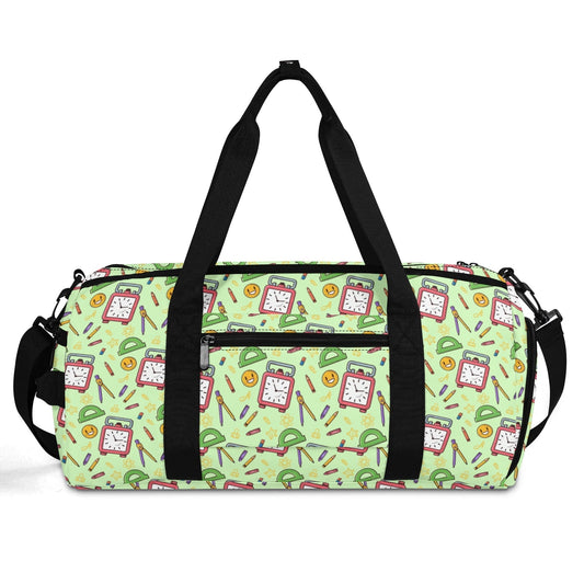 Personalized School Supplies Duffel Bag | Custom Name Kids Gym & School Bag - De Krys