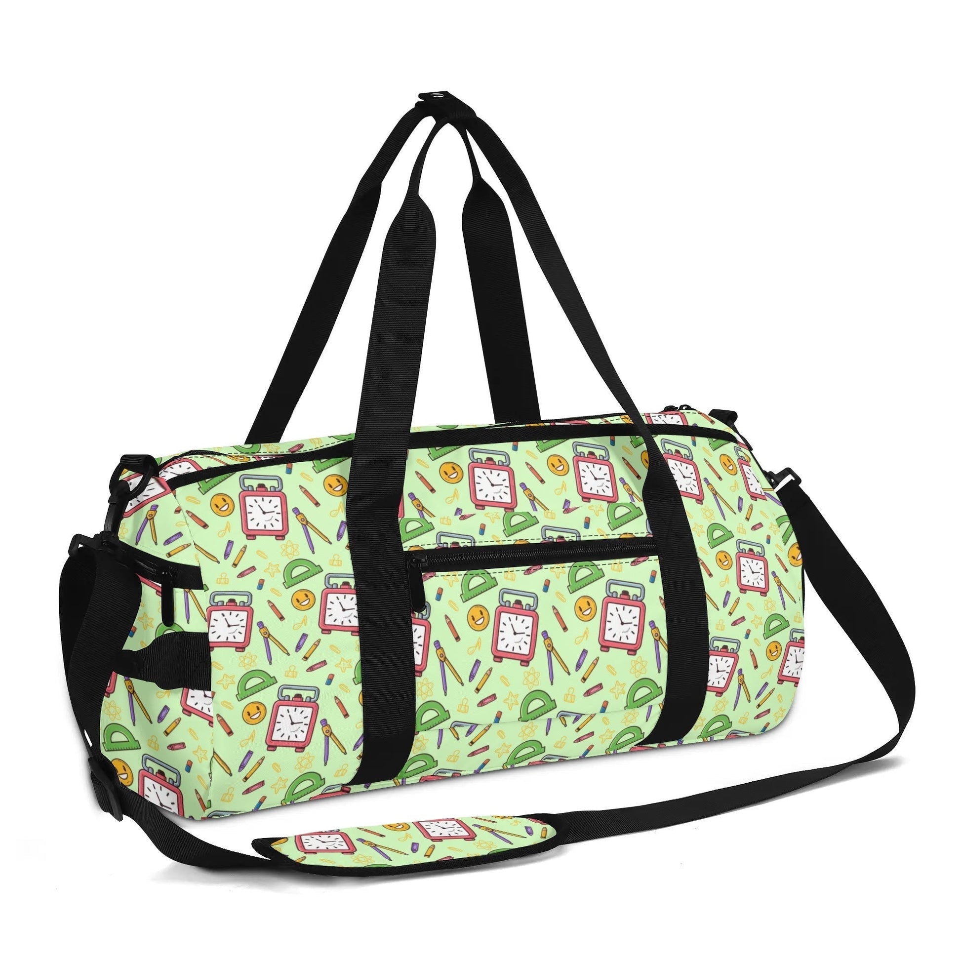 Personalized School Supplies Duffel Bag | Custom Name Kids Gym & School Bag - De Krys