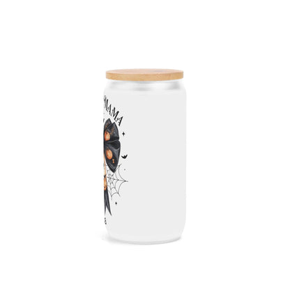Spooky Mama Halloween Tumbler – Personalized Name | Pumpkin Bow, Spider Webs & Fall Vibes - De Krys