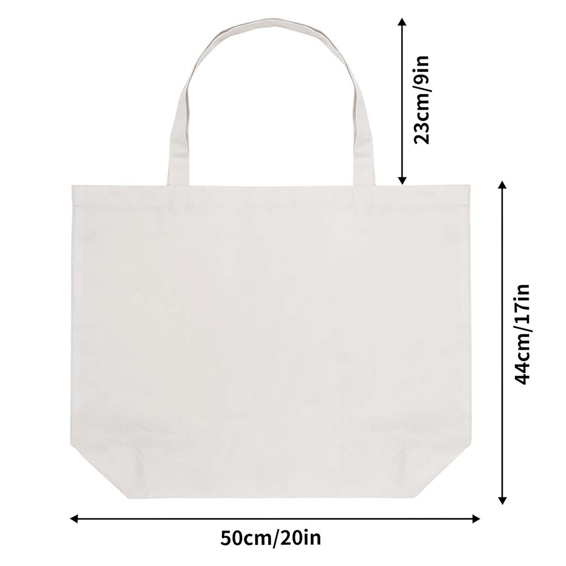 Teach Love Inspire Teacher Tote Bag | Colorful Floral Pencil Canvas Bag for Educators - De Krys