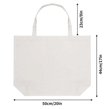 Teach Love Inspire Teacher Tote Bag | Colorful Floral Pencil Canvas Bag for Educators - De Krys