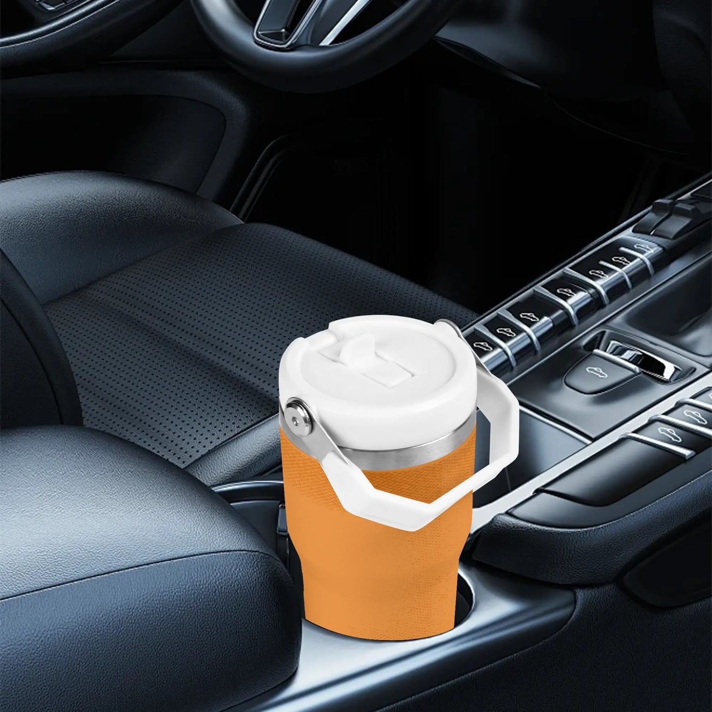 Trick or Treat Halloween Pet Tumbler – Custom 40oz Stainless Steel Travel Mug with Handle & Straw - De Krys